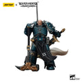 JOYTOY Warhammer 40k 1/18 Action Figures Anime 12.6cm Alpha Legion Legion Praetor with Power Sword Harrowmaster Armillus Dynat