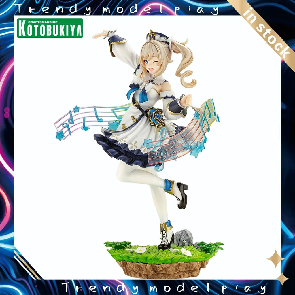 In Stock Original KOTOBUKIYA Genshin Impact Barbara Shining Idol 1/7 Figures Model Toys Gifts Collection Ornaments