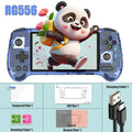 ANBERNIC RG556 Retro Handheld Game Console 5.48-inch Touch AMOLED Screen Unisoc T820 Android 13 OS 8GB LPDDR4X Video Game Player