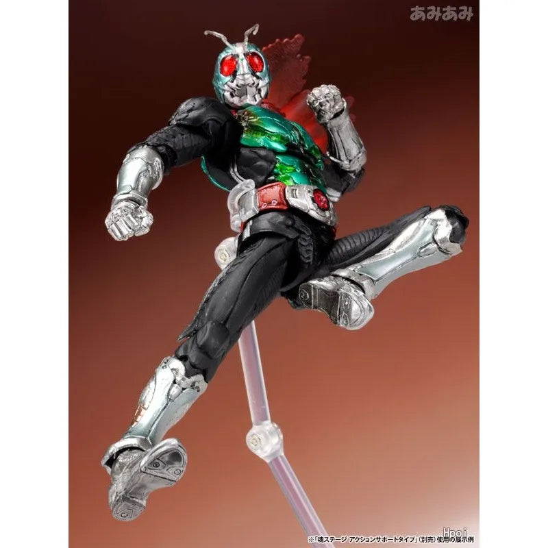 Bandai Original S. I.C. Finished Product Movable Doll Kamen Rider Anime Kamen Rider New No.1 Toys Model Festival Gift for Boys