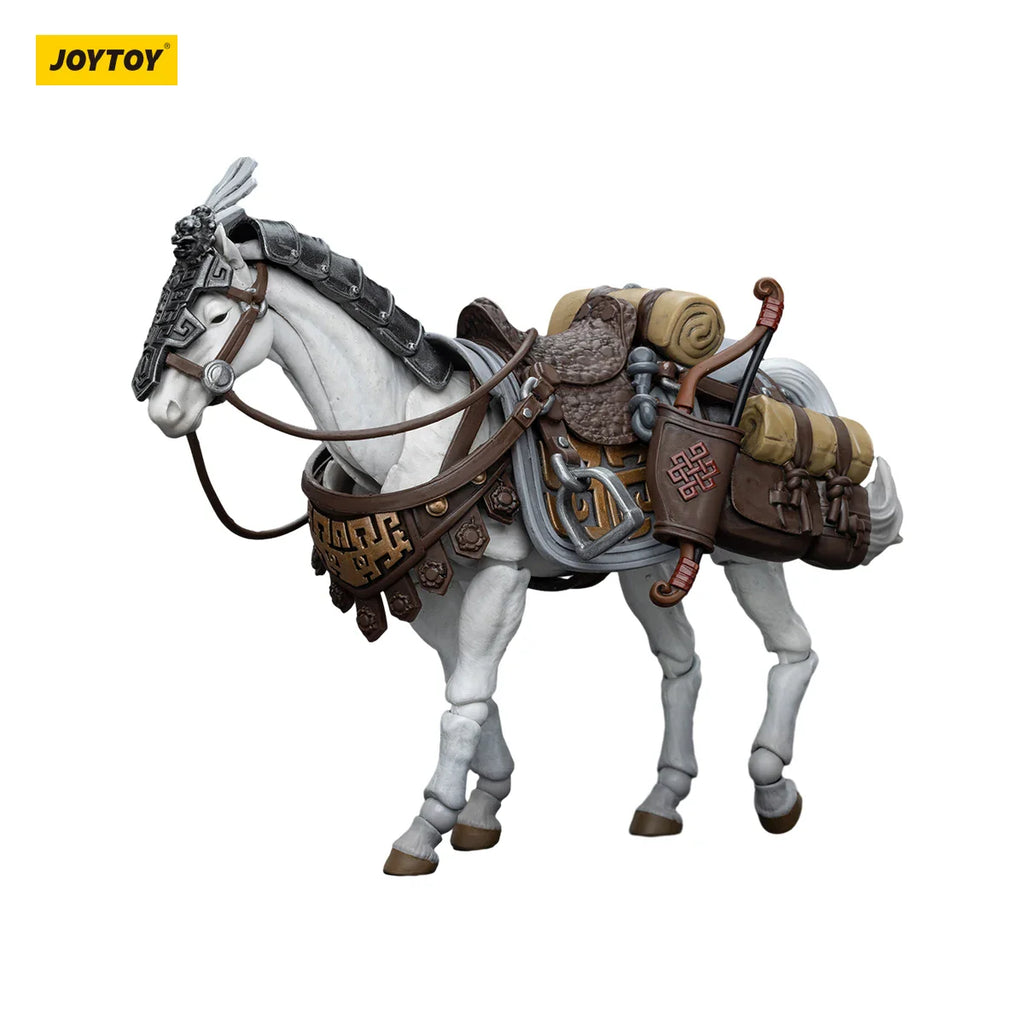 JOYTOY 1/18 Action Figures 10.8cm Anime Dark Source JiangHu Northern Hanland Empire White Feather Snowfield Archery Cavalry