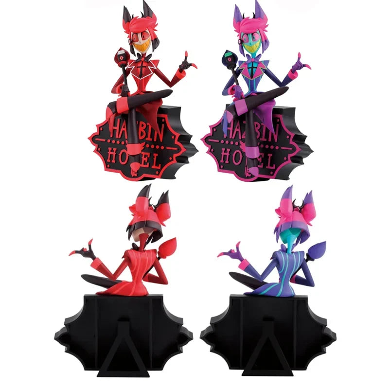 100% Genuine Bandai Namco Banpresto Hazbin Hotel Alastor Primary Colors Heterochromatic Collector Anime Figure Model Toy Gift