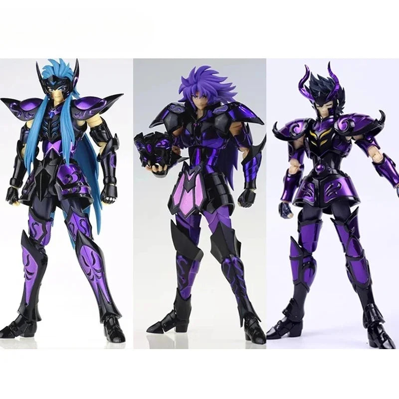 CS Model Saint Seiya Myth Cloth Saint EX Gemini Saga Aquarius Camus Capricorn Shura Hades Knights of the Zodiac Action Figure