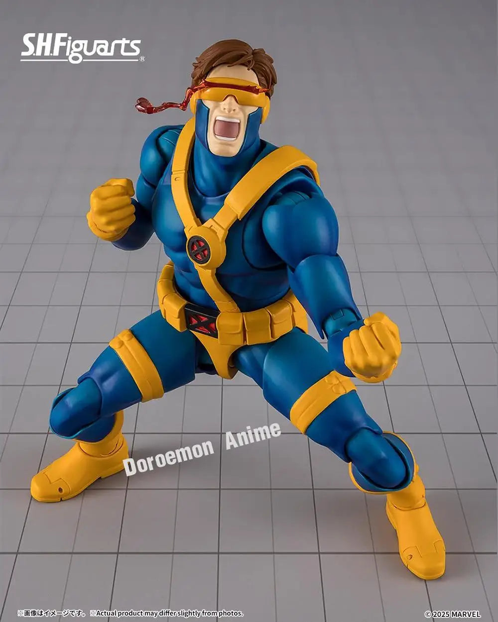 In Stock Original Bandai S.h.figuarts Marvel X-Men Cyclops Gamerverse Collectible Action Figures Model Toys Marvel Model Toys