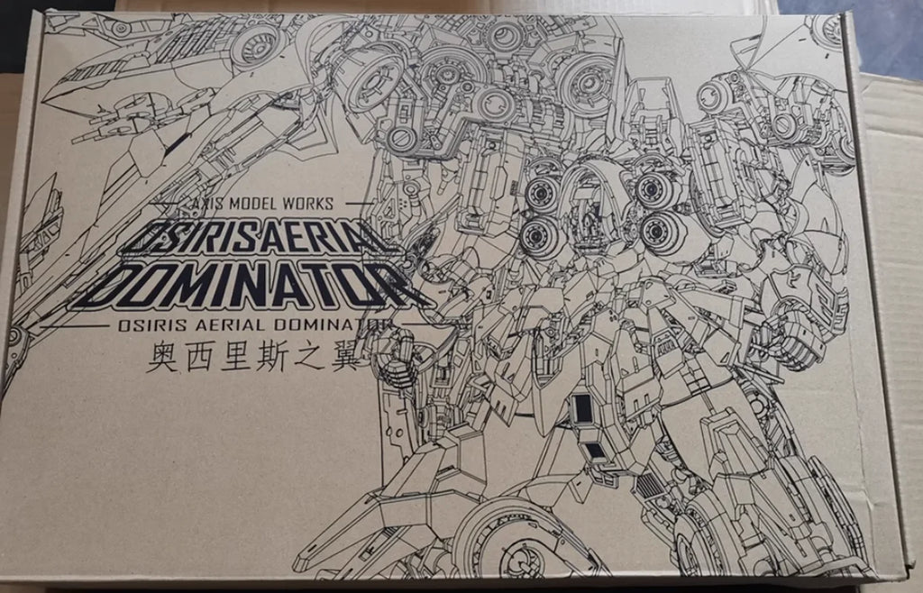 Axis Model Works Kshatriya 1/100 Scale Assembly Model Kit with Luminous Lamp Osiris Aerial Dominator Action Figure Plastic Toy