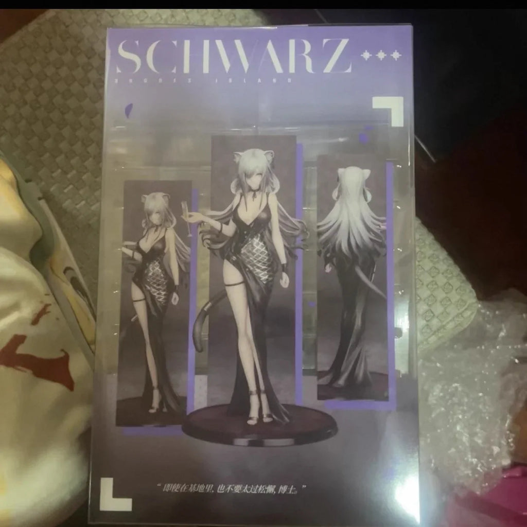 2026 New Genuine Arknights 1/7 Action Figures Black Grand Ceremony Ver Original Model Collect Doll Ornaments Exquisite Gifts