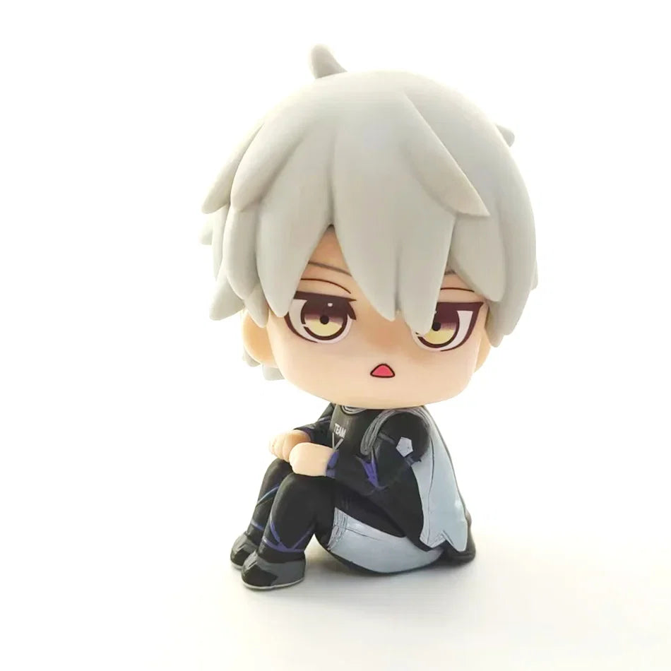 BLUE LOCK Action Figures Isagi Yoichi Bachira Meguru Anime Figure Q Version Figurine PVC Collectible Model Kids Doll Toys Gifts