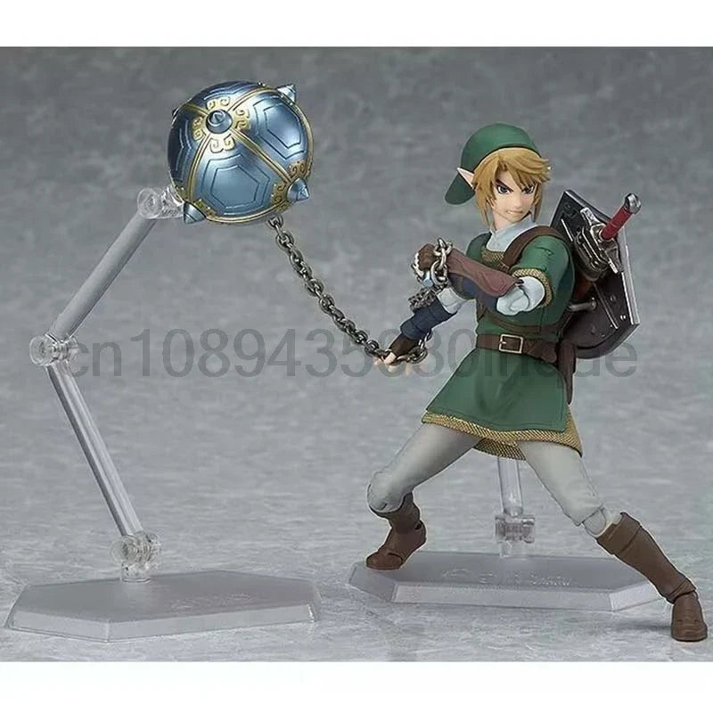 Luxury Skyward Sword Figma 320 Link Zelda Twilight Princess DX Ver. Breath Of The Wild Action Figure Model Toys Joint Movable