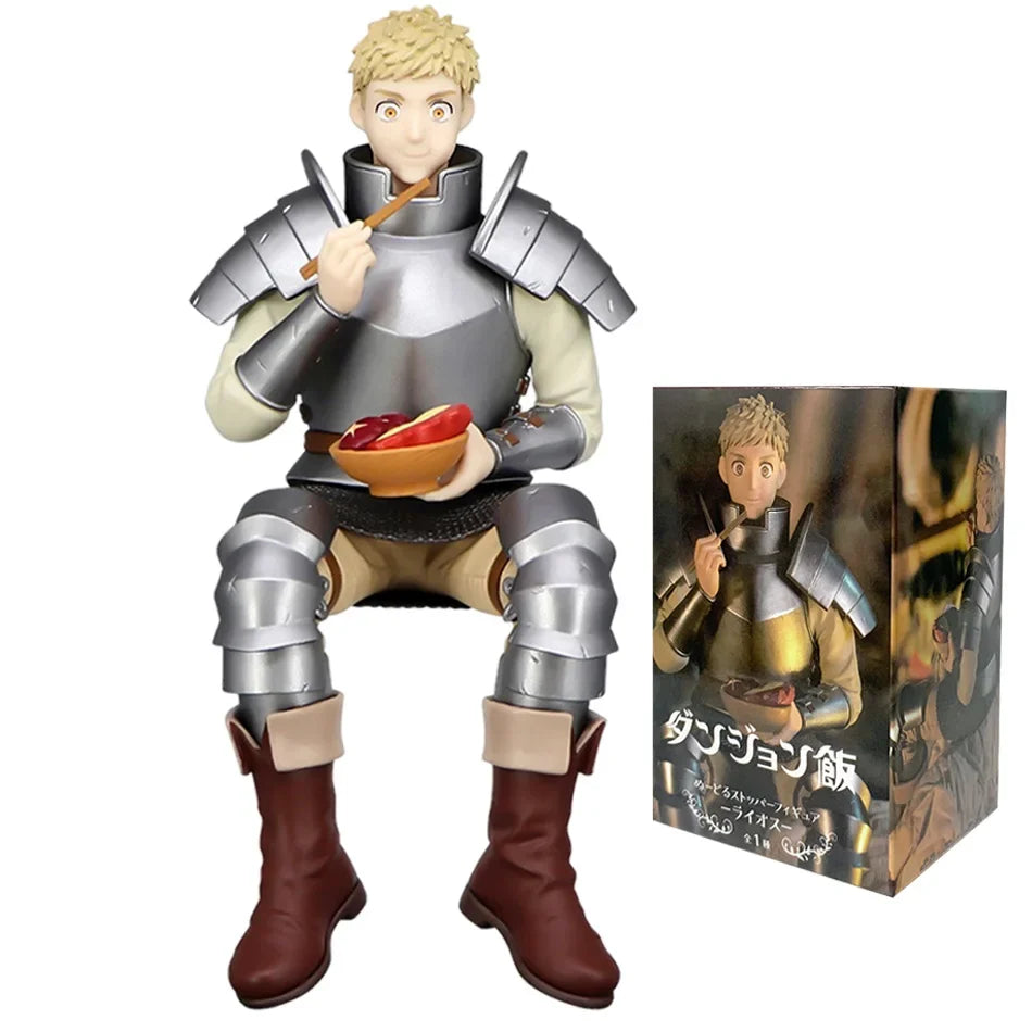 Delicious In The Dungeon Marcil Donato Anime Girl Statue Dungeon Food Leo Stouten Action Figure Model Sitting Doll Toy Gift
