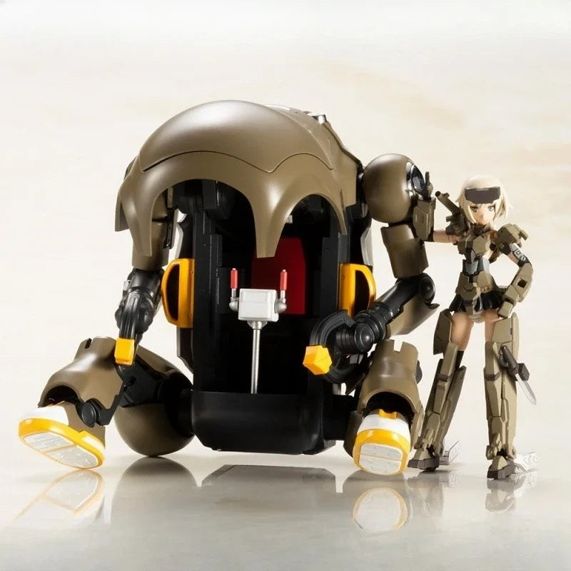 Kotobukiya Original《Goryu Kai Plated Version + 20 Mechatro WeGo Brown Ver. Set》Action Figure Assembly Model Toys Collectible