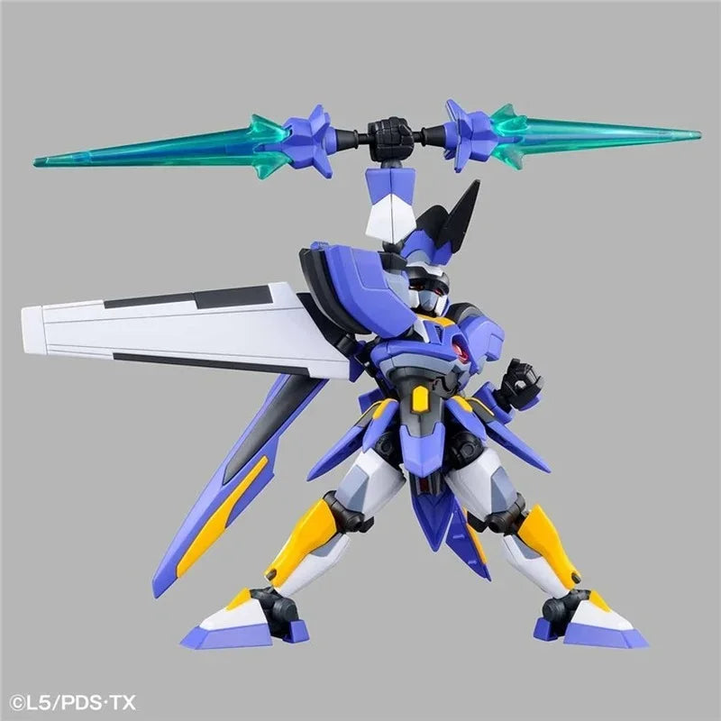 Bandai Genuine Carton Fighter Anime LBX ODIN Hyper Action Figures Collectible Assembly Model Ornaments Toys Gifts for Kids