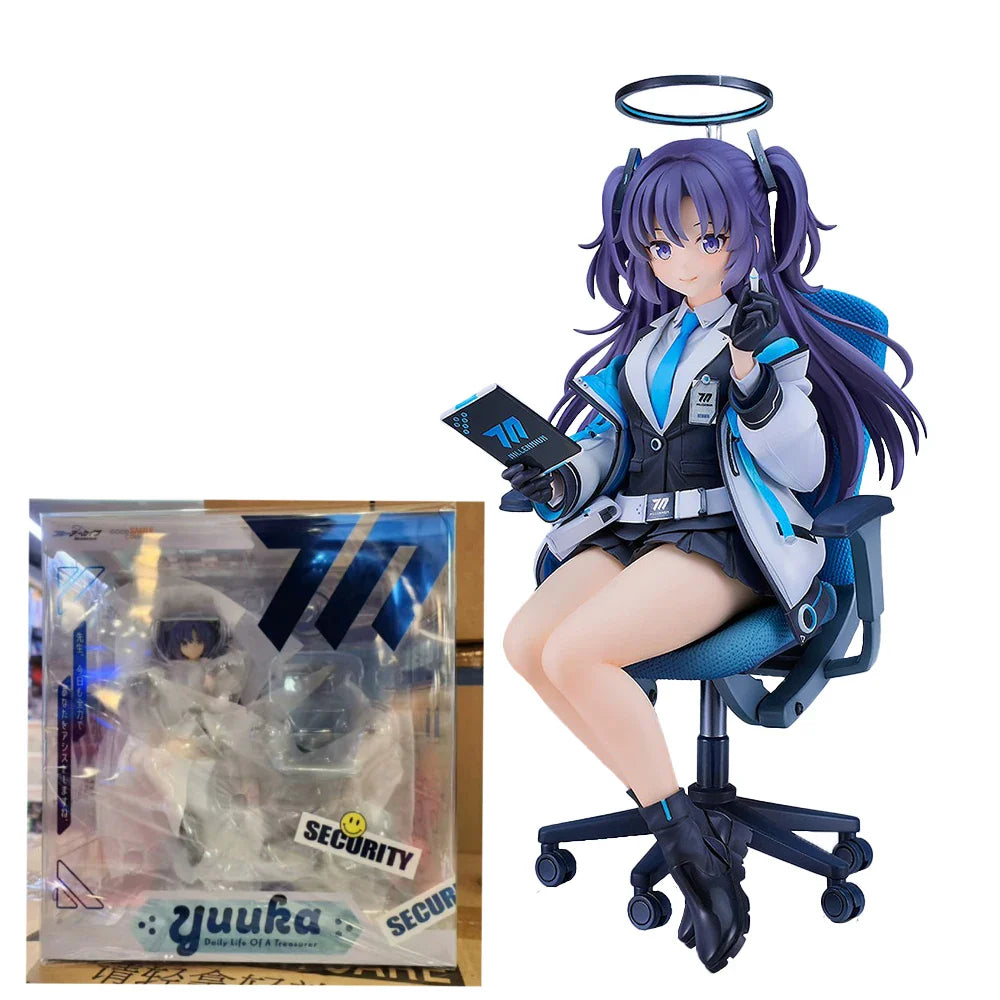 Auf Lager Original Good Smile Company Blue Archive Hayase Yuuka Sammlerserie Modell Cartoon Charakter Anime Figur Bausatz