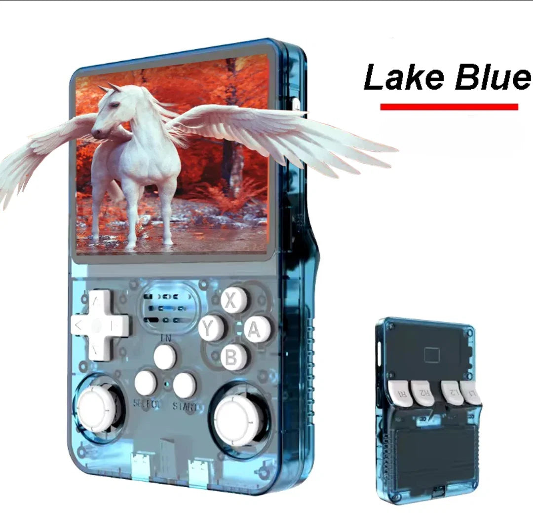 R36S Retro Handheld Video Game Console Linux System 3.5 Inch IPS Screen Gaming Device Portable Pocket Video Player 64GB 128GB