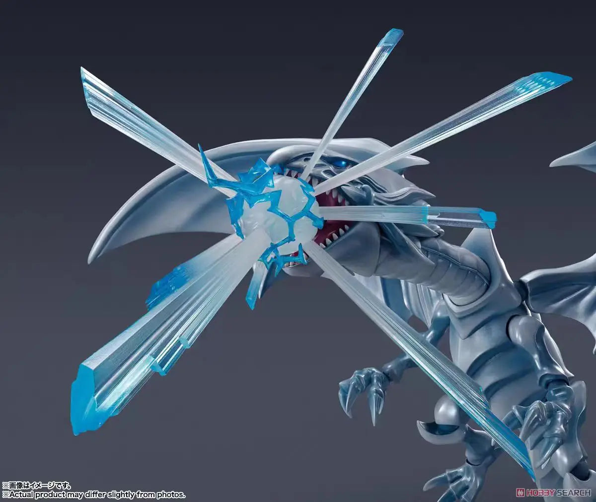 S.H.MonsterArts Action Figure Set White Dragon Blue Eye SHM Anime Figure Articulated Collectible Statue Gift