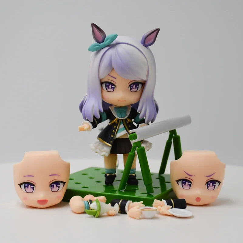 #2412 Umamusume Pretty Derby Matikanetannhauser Anime Figure Oguri Cap/Tokai Teio/Rice Shower/Gold Ship Action Figure Model Toys