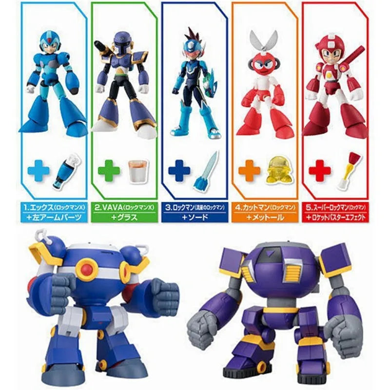 BANDAI Rockman EXE ZERO SMP Armor VAVA GACHA Action Figures Model Kids Toy