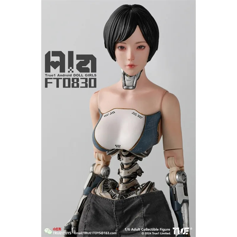 In Stock TRUE1TOYS Artificial Human ALA Terminator Doujin Female Soldier 1/6 Movable Doll Finished Model Handmade Soldiertoygift