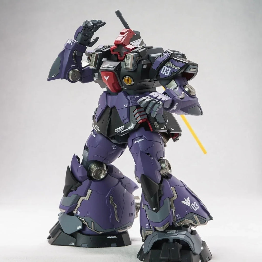 QH Model MG Tianmo MS-09R Rick Dom Action Figure 1/100 Scale Assembly Model Kit U.C.0079 Anime Figures Birthday Gift