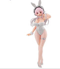 25cm 2025 lowest price Japanese original anime figure  super sonico white Ver action figure collectible model toys for boys