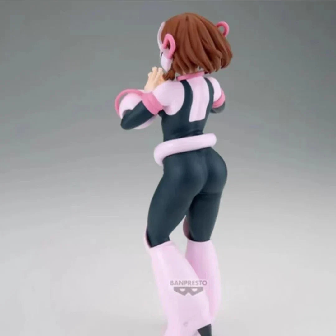 BANPRESTO Original BANDAI Boku no Hero Academia Uraraka Ochaco Glitter Glamours Anime Figures Action Figure