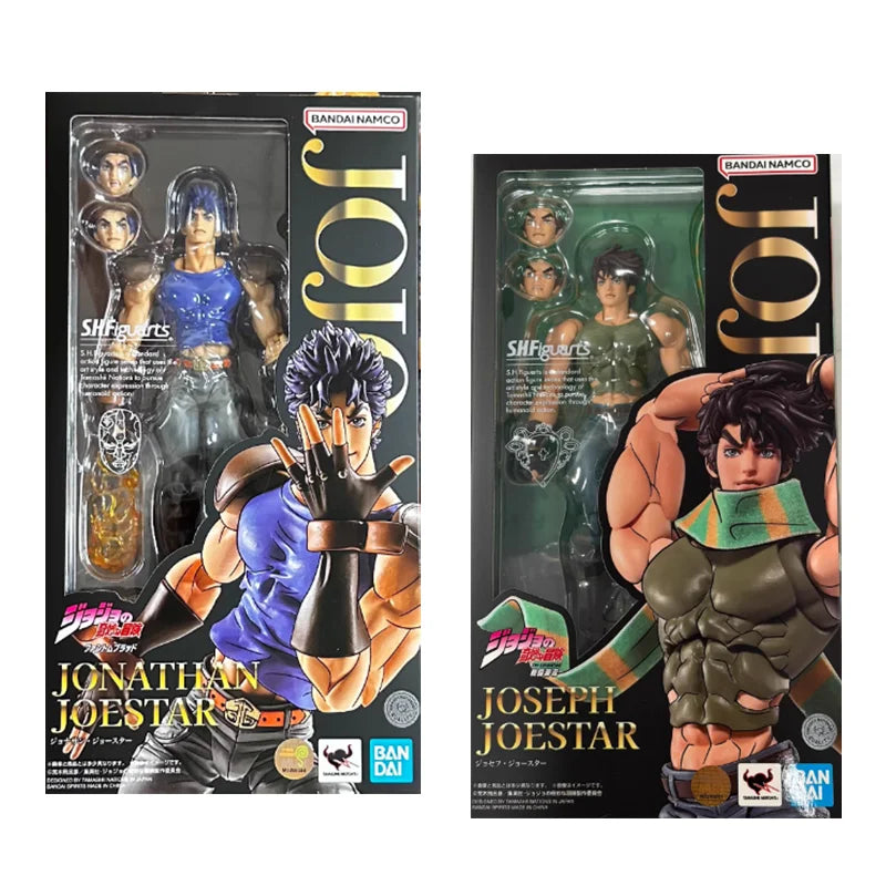 Bandai S.H.Figuarts SHF JOJO JOJO JONATHAN JOESTAR Model Kit SHF PVC about 14.5cm Action Figures Model Toys Figurine Gift