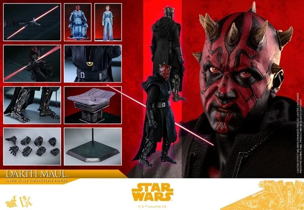 [In Stock] HT HotToys 1/6 DX18 Star Wars Ranger Soro Darth Maul 2.0 Mobile Soldier Set Figure Model Gift