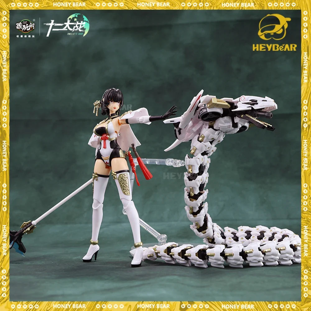 Cang Toys 12taisen Tw-Mw001 Samael Mobile Assembly Mecha 1/12 Scale Girl Model Action Figure Collection Decoration Toy Gift