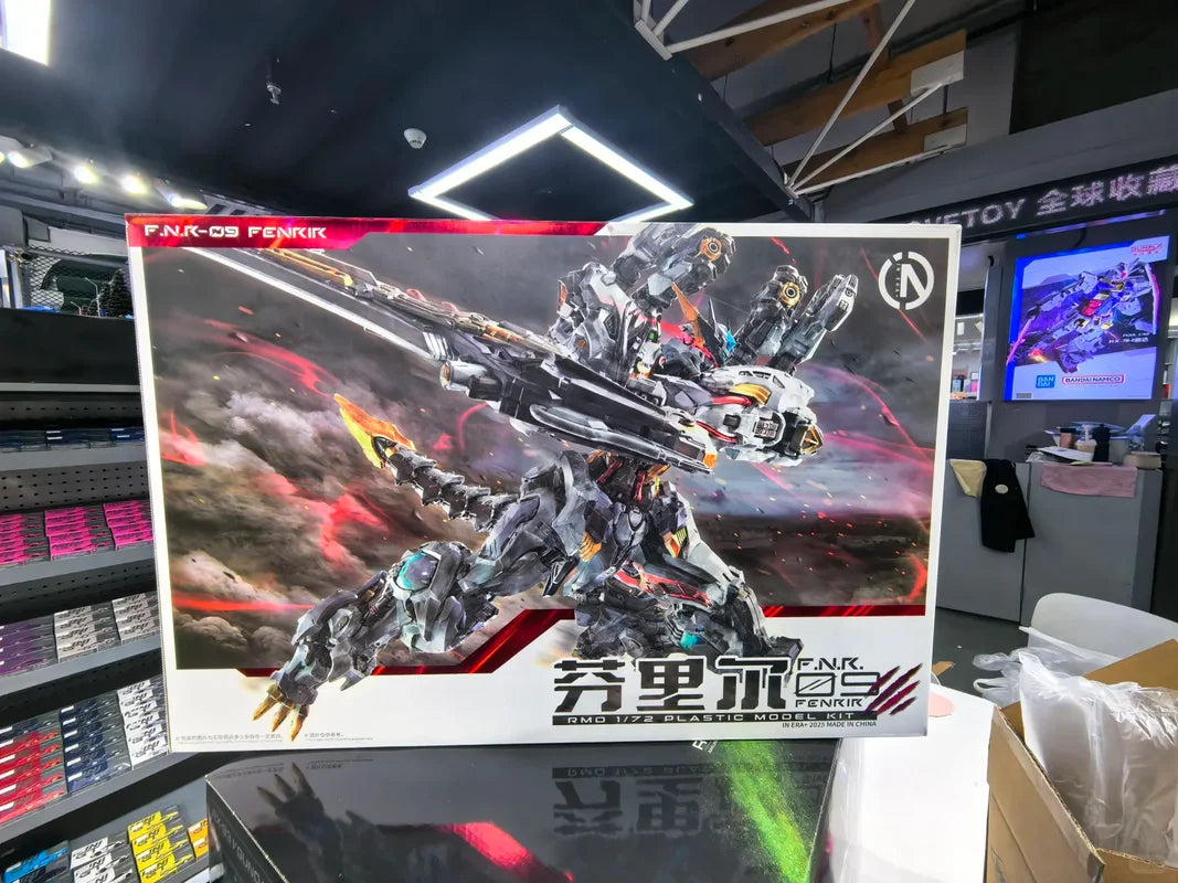 Neu auf Lager: IN ERA+ FNR-09 FENRIR Montagemodell Mecha-Spielzeug Infinite Dimension RMD 1/72 PLASTIKMODELLBAUSATZ Wolfskönig