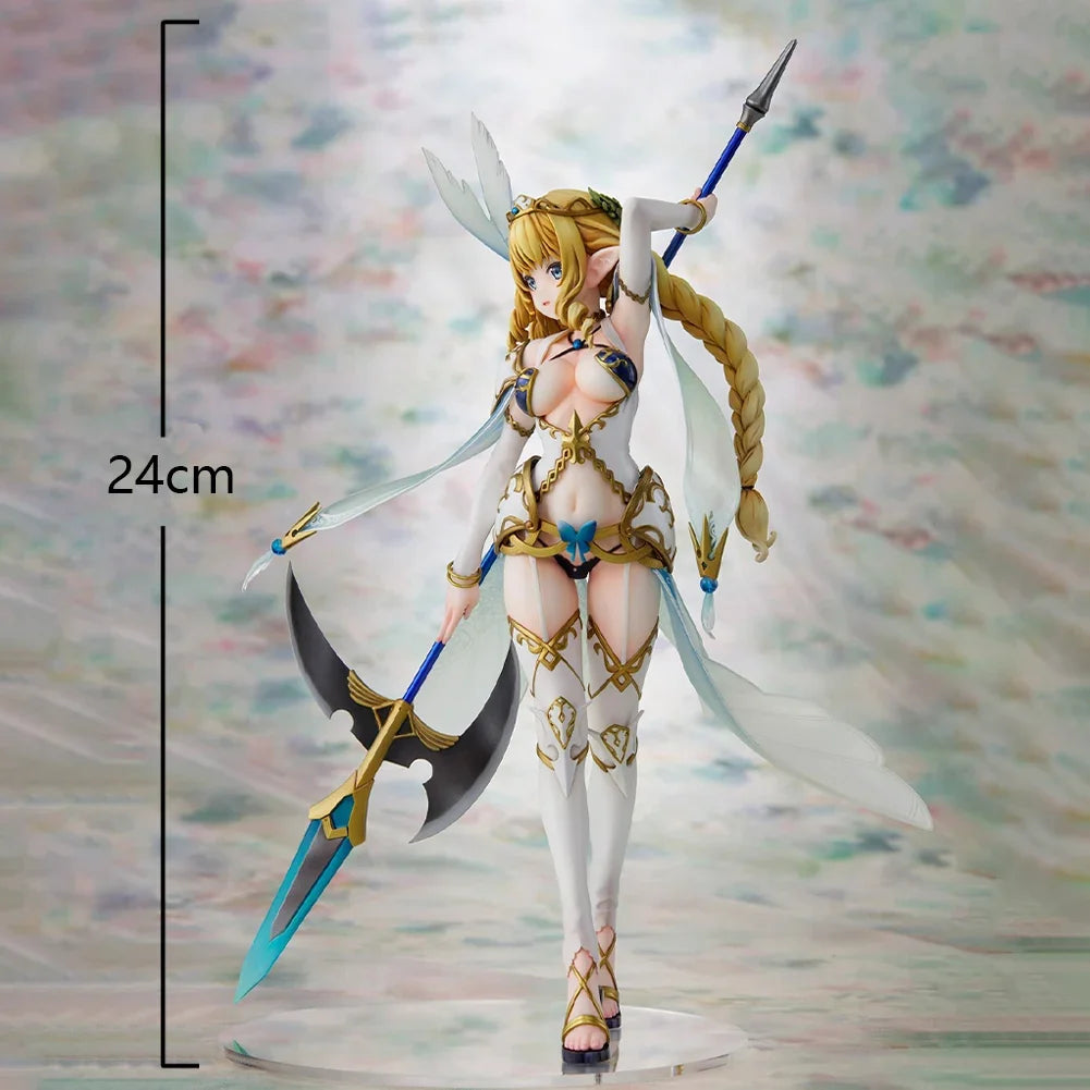 Anime Lincia figure 3rd Villager Lincia figure 3rd Villager Lincia figurine doll PVC Model Toy Statue Gift Desktop ornament 24cm