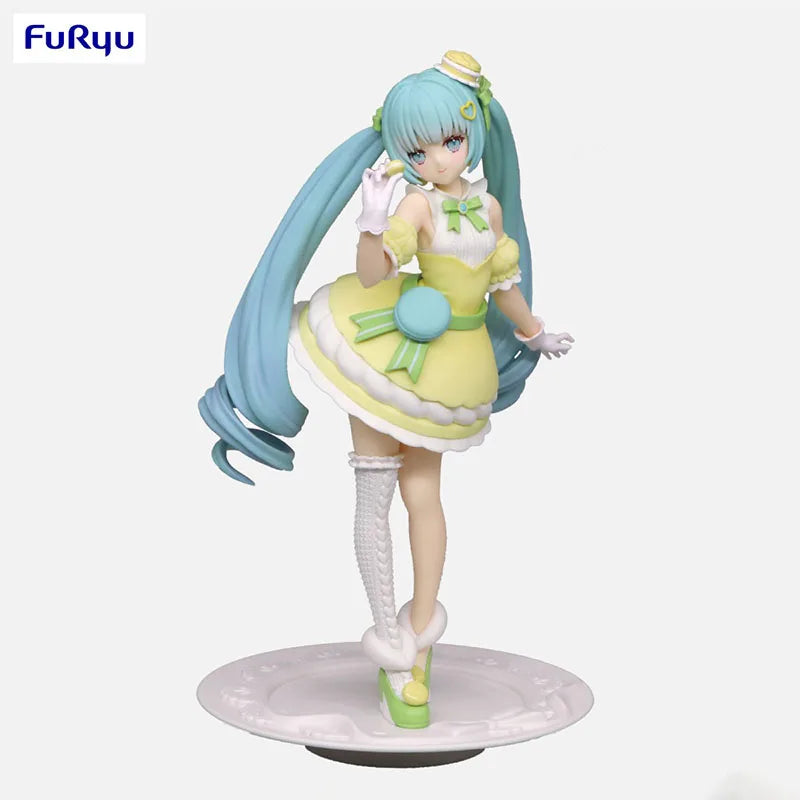 In Stock FuRyu SEGA TAiTO Hatsune Miku PVC Series Hatsune Miku Doll 14-18CM Anime Action Figures Model Collection Toy