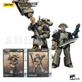 [Pre-Order]JOYTOY 1/18 Action Figure The Horus Iron Warriors MKVI Tactical Sergeant Command Squad Chosen with Legion Standard