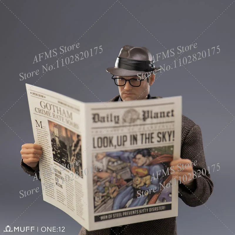 IN STOCK MUFF TOYS 1/12 Scale Collectible Figure Superman Clark Kent Guardians Of Metropolis Anime Hero 6Inch Men Soldier Model
