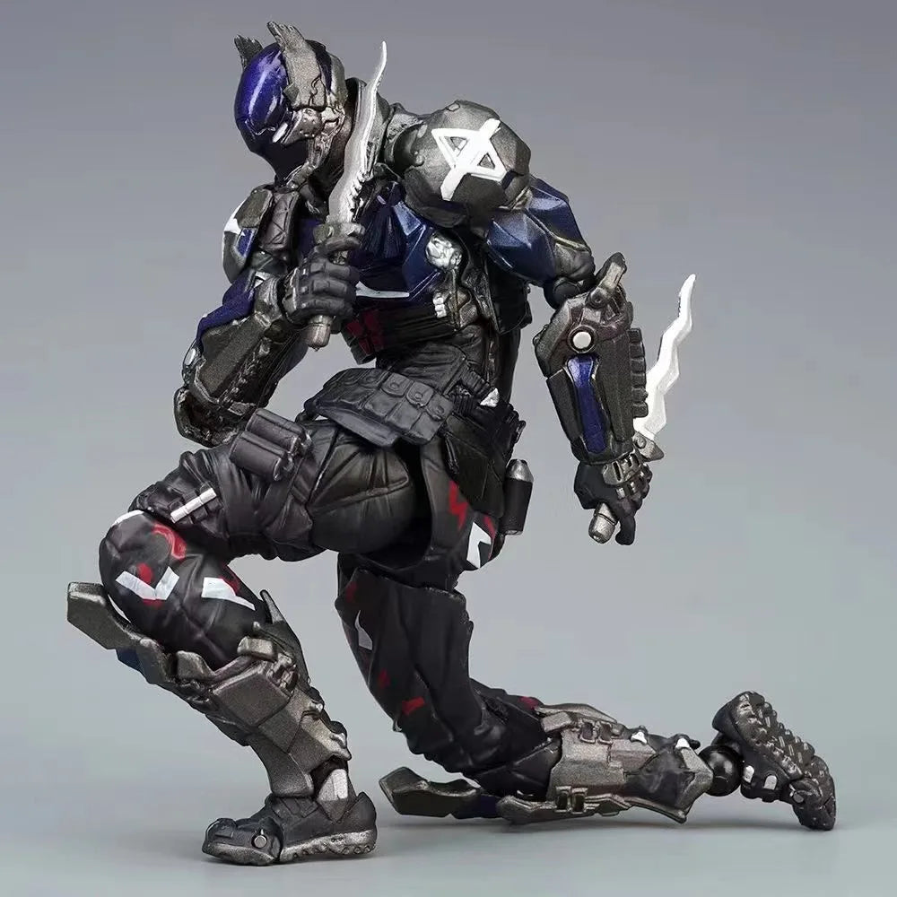Marvel The Avengers Yamaguchi Style 024 Batman Arkham Knight PVC Action Figure Collectible Model Doll Toy Birthday Present 17cm