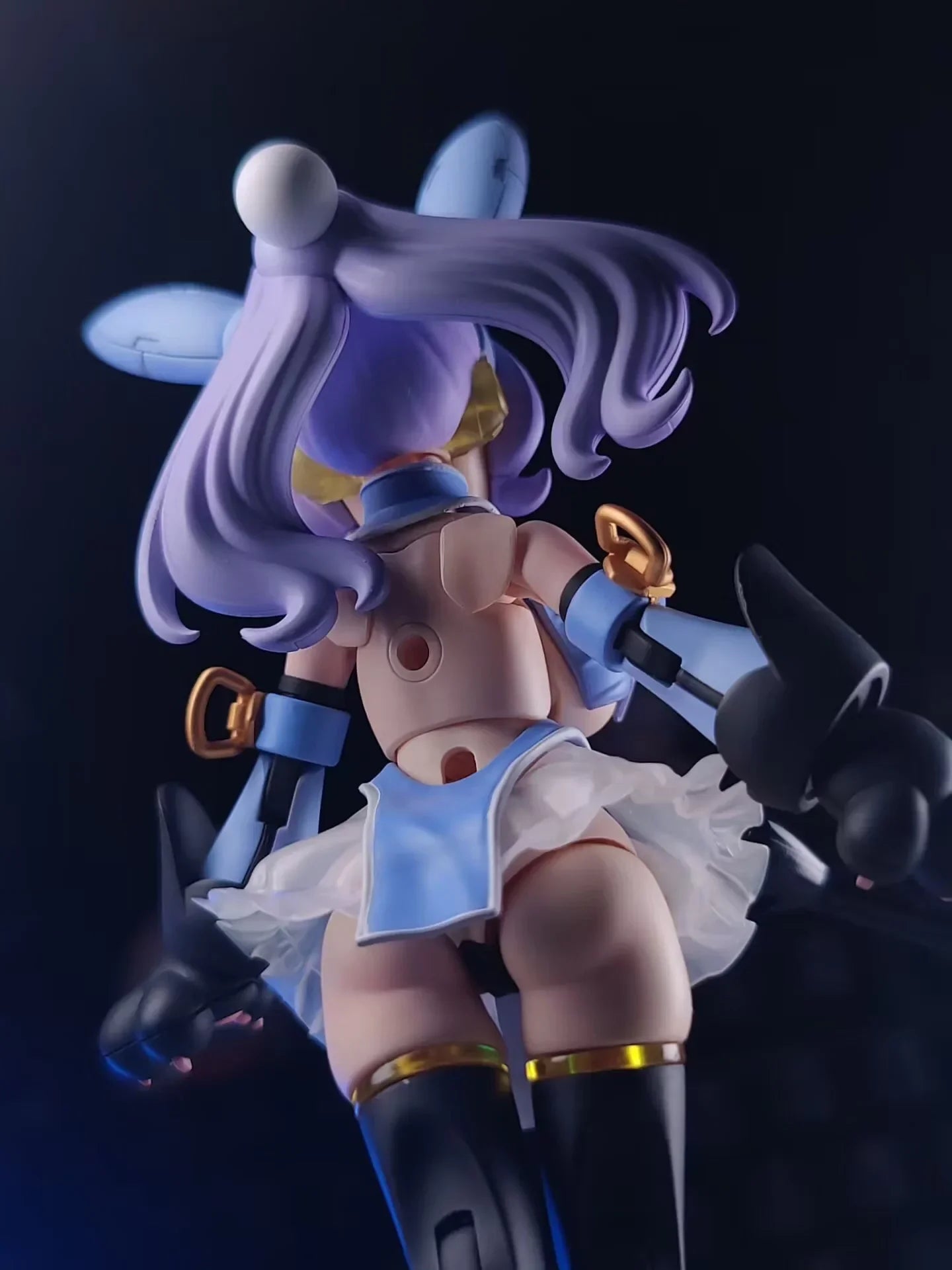 【No Figure】Handmade 1/12 Scale Mecha Girl Ancient Chinese Style Skirt Conversion Parts For 6inch Kotobukiya Action Figure