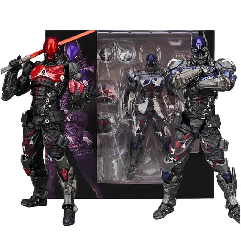 AMAZING YAMAGUCHI Arkham Knight Batman Action Figure Red Hood Robin Jason Todd Figuarts Game Model Toy Collection Kids Gift
