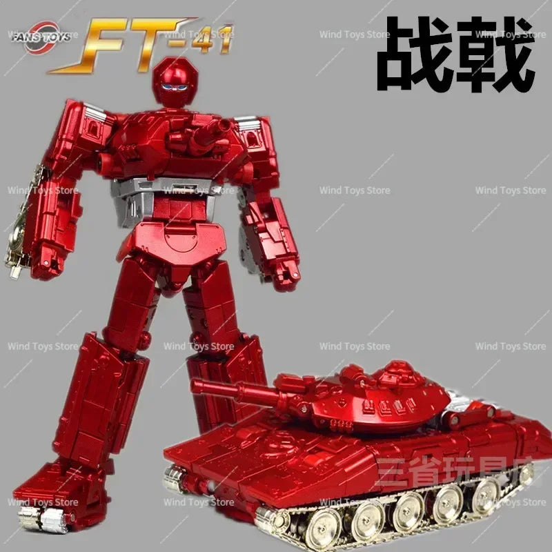 100%Original in Stock FANS TOYS  FansToys FT41 FT-41 Sheridan Warpath Masterpiece Action Figure Robot Toys