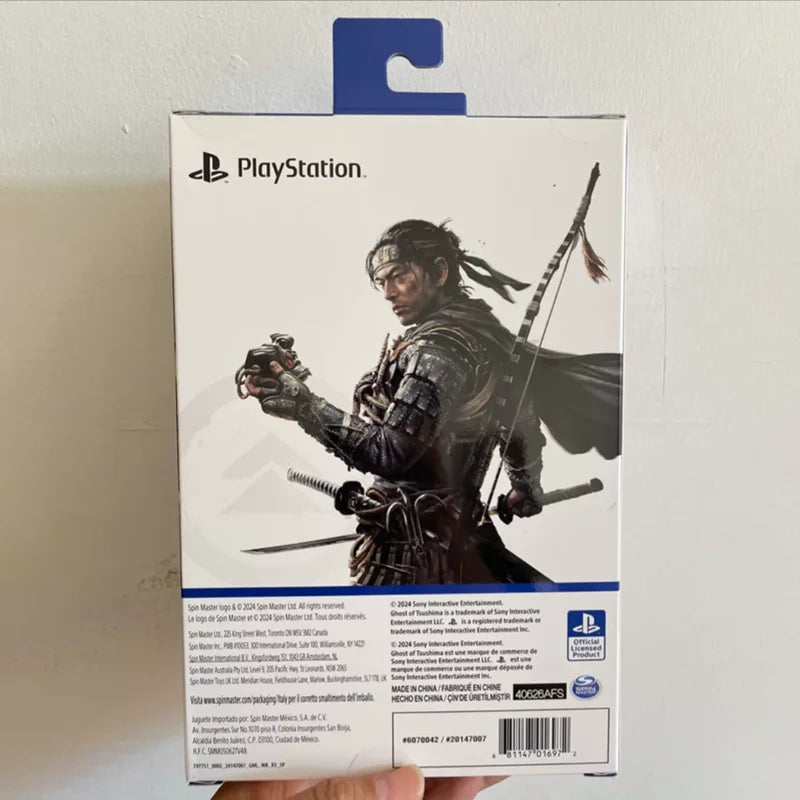 Ghost of Tsushima Figuras Game PS4 Action Figure Toys Jin Sekai PS5 Spin Master Figurine 6-Inch Anime Model Statue Peripheral