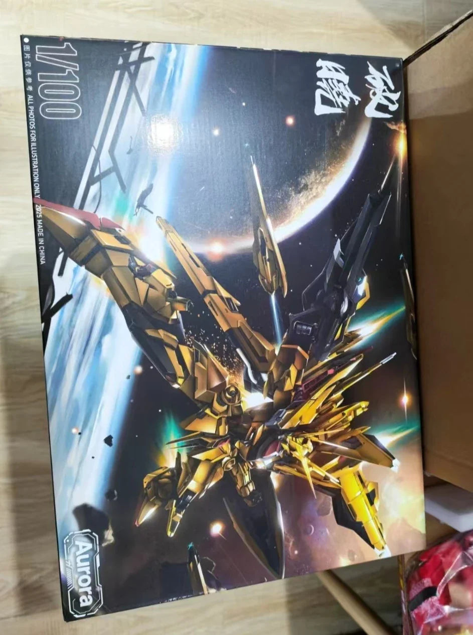 AURORA MODEL MG 1/100 Assembly Models Action Figurine Model Kits Toys Action Figures Plastic Robot Desktop Decoration Toys Gifts