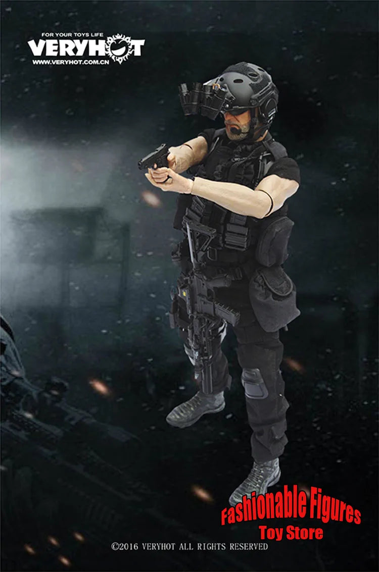 VH1048 1/6 Scale Men Figure Combat Uniform US Seal Special Forces Night Operations Clothes Set For 12" Soldier Action Figure