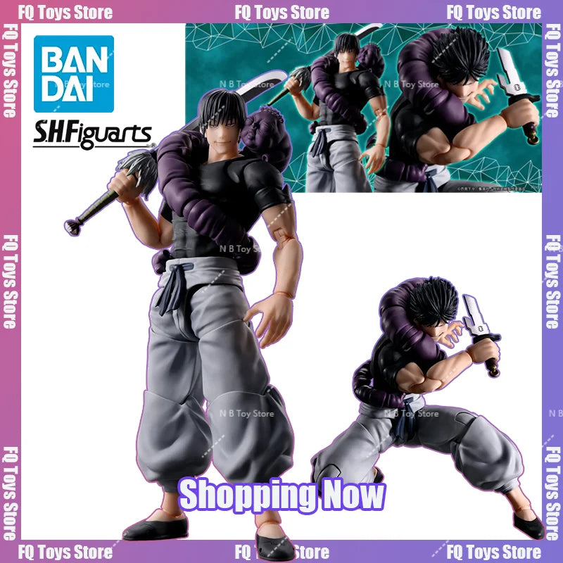 Original BANDAI Jujutsu Kaisen Anime Fushiguro Toji S.H.Figuarts Anime Figure Action Figurine Model Figuarts Collector Toys