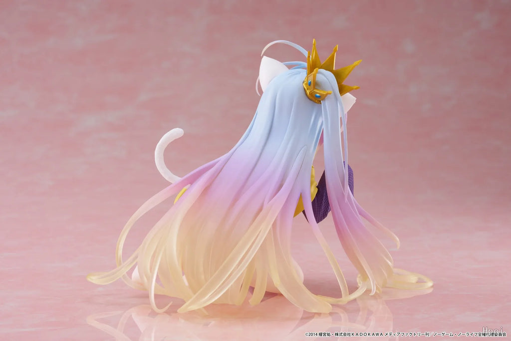 In Stock Original TAiTO Desktop Cute NO GAME NO LIFE Shiro Animation Figures Ornaments Collection Models Toys Gifts