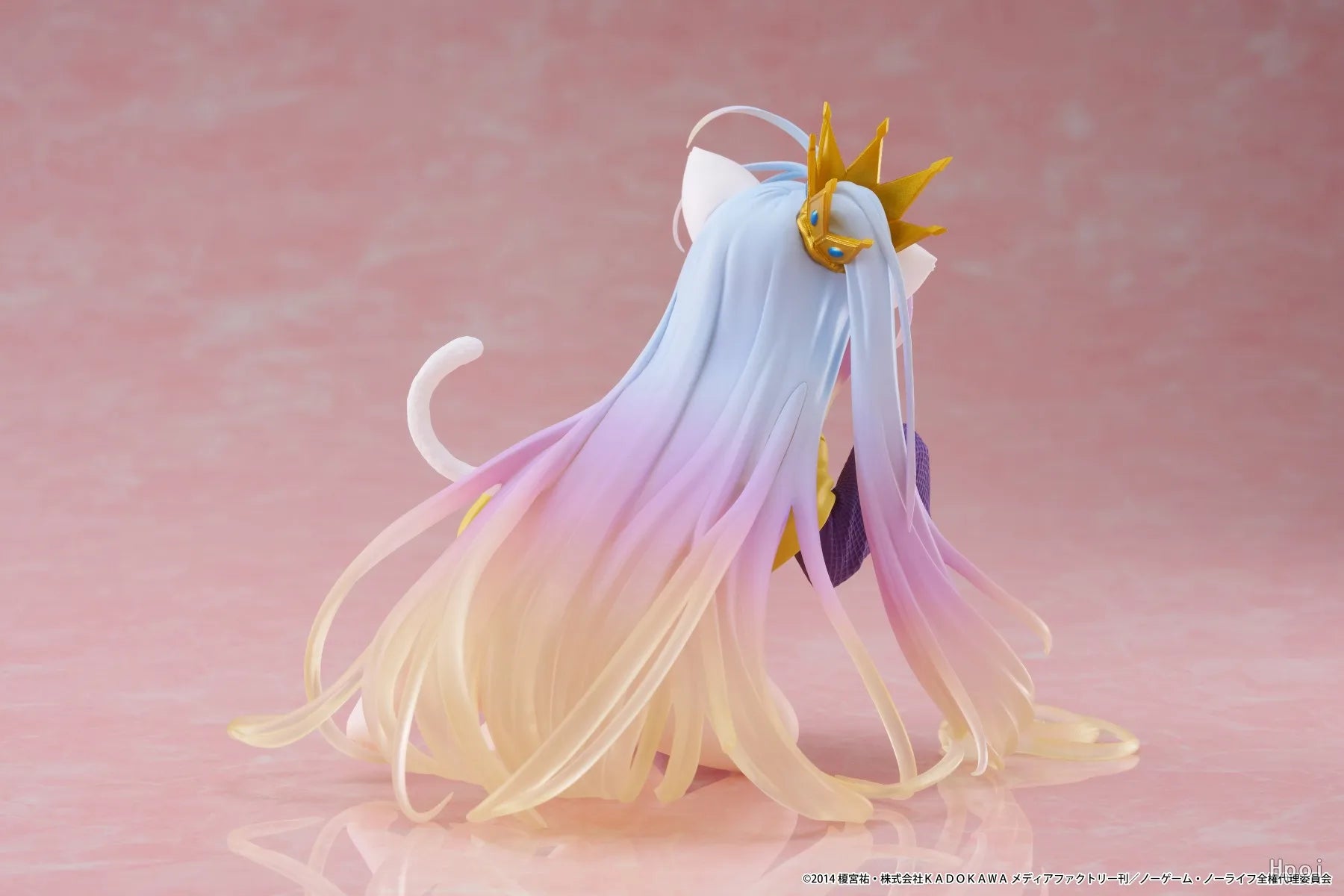 In Stock Original TAiTO Desktop Cute NO GAME NO LIFE Shiro Animation Figures Ornaments Collection Models Toys Gifts