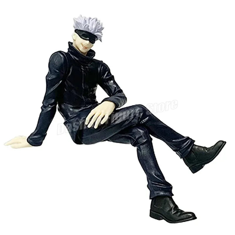 Anime Jujutsu Kaisen Satoru Gojo Geto Suguru Itadori Yuji Action Figure Noodle Stopper PVC Decorations Model Toys Holiday Gifts