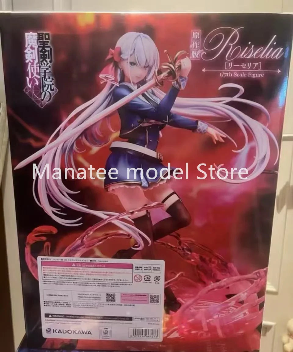KADOKAWA Original Riselia Ray Crystalia 1/7 PVC Action Figure Anime Model Toys Collection Doll Gift