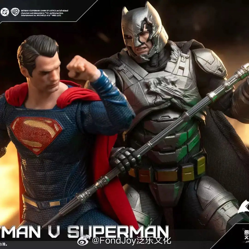 2025 Fondjoy Battle Damaged Superman Action Figure David Corenswet 1/9 New Superman Figure Pvc Joint Movable Kid Toy Boy Gift