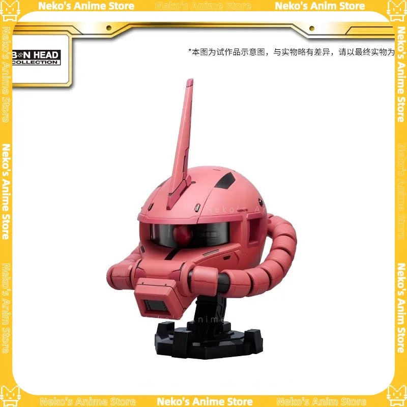 【In Stock】BANDAI Tides BN HEAD Collection VOL.3 Char's Zaku II Anime Model Trendy Toys Desktop Doll Collectibles gift