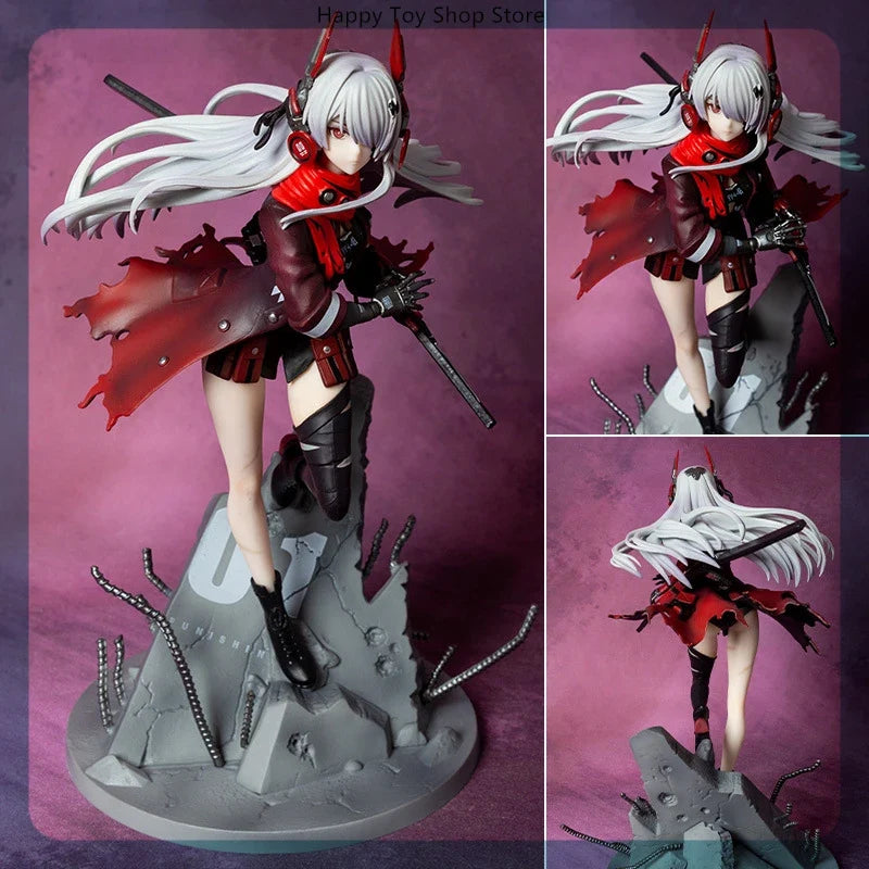 26cm Punishing：Gray Raven Lucia: Crimson Abyss Game Girl Figure Model Statue Collection Desktop Decoration Ornament Toys Gifts