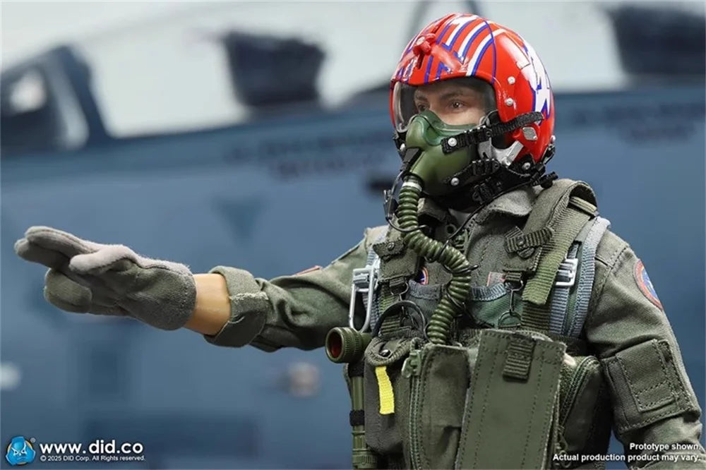 Auf Lager zum Verkauf 1/6 DID MA80182 Der Freund Tom Cruise F14 US. Gutaussehender Soldat Komplette Set Bewegliche Actionfigur Sammlerstück