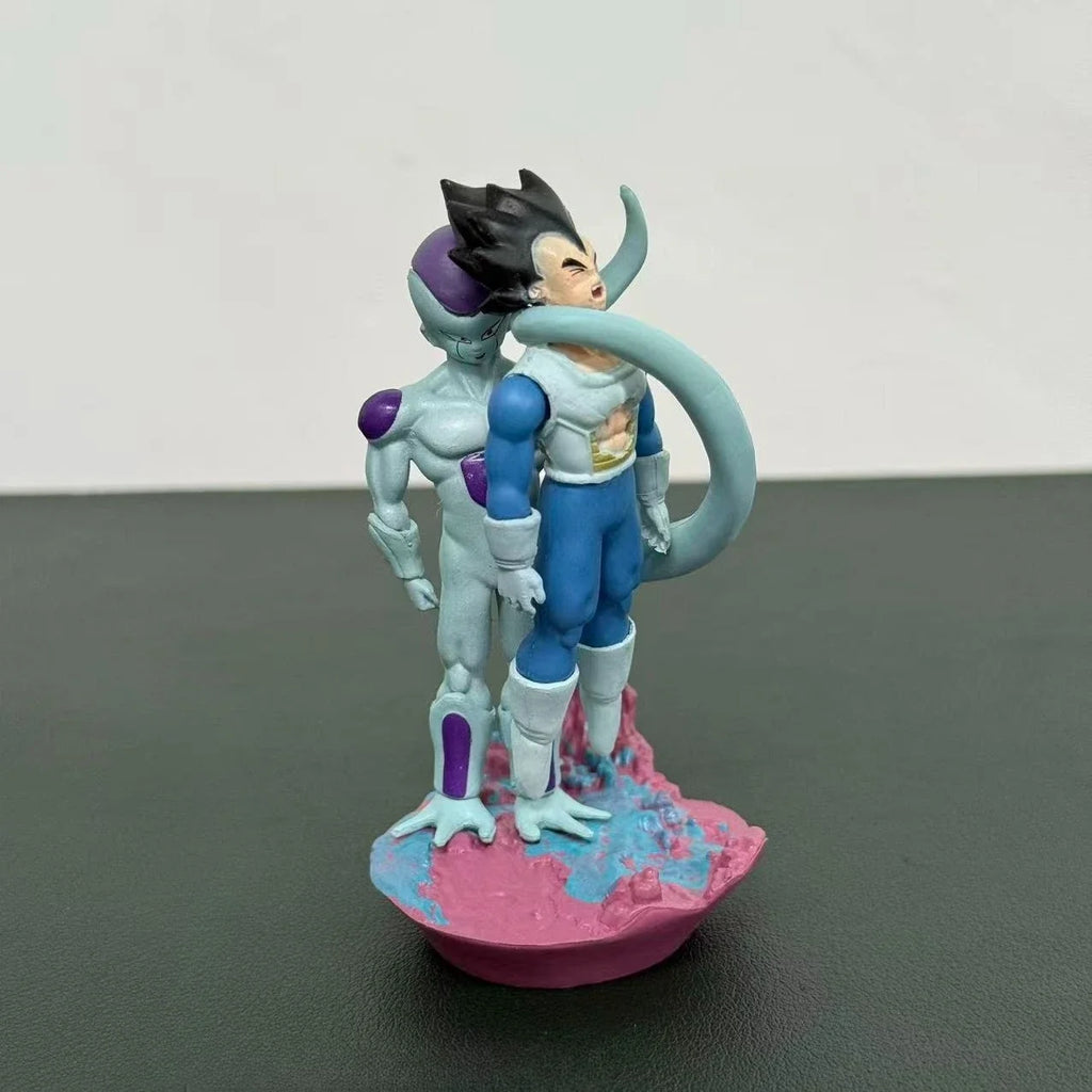 9.5cm/3.74in Anime Dragon Ball Figure Frieza and Vegeta Action Figures Pvc Collection Model Toys for Childre Gifts