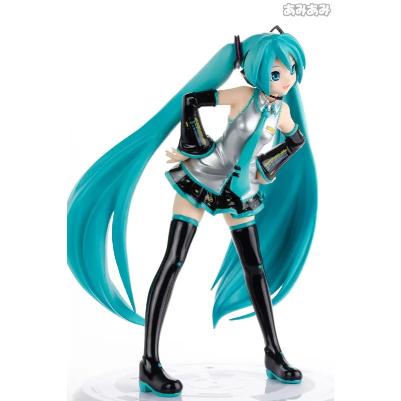 SEGA Original Genuine Vocaloid Hatsune Miku Project Diva F PM Figure 20cm Collections Model Toy Figures Cute Birthday Xmas Gifts